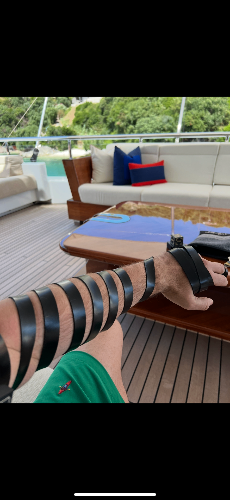 Tefillin practice with prayer items